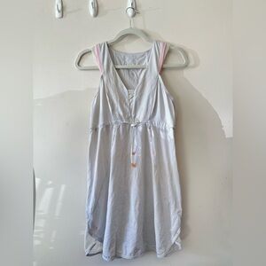 LULULEMON Mini Dress Tunic white vintage tennis